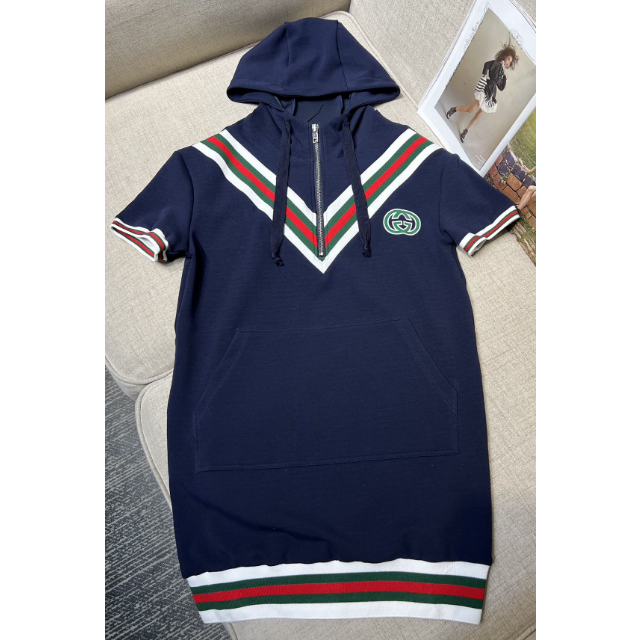GUCCI グッチ☆フード付きジャージワンピース 新発売 www.bluepractice