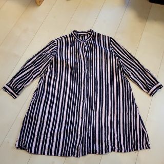 マリメッコ(marimekko)のマリメッコ　ユニクロコラボ　120 ストライプ(ワンピース)