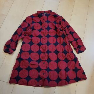 マリメッコ(marimekko)のマリメッコ　ユニクロコラボ　シャツワンピ(ワンピース)