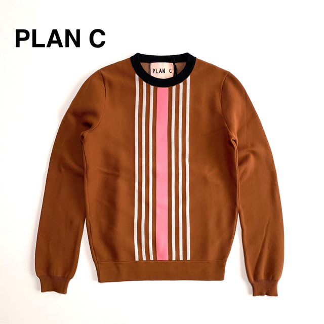 公式プロモーション 未使用 プランシー PLAN C ストライプ ナイロン