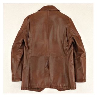 【美品】新品価格10万円 アレキサンダージュリアン 牛革バッファロー テーラード