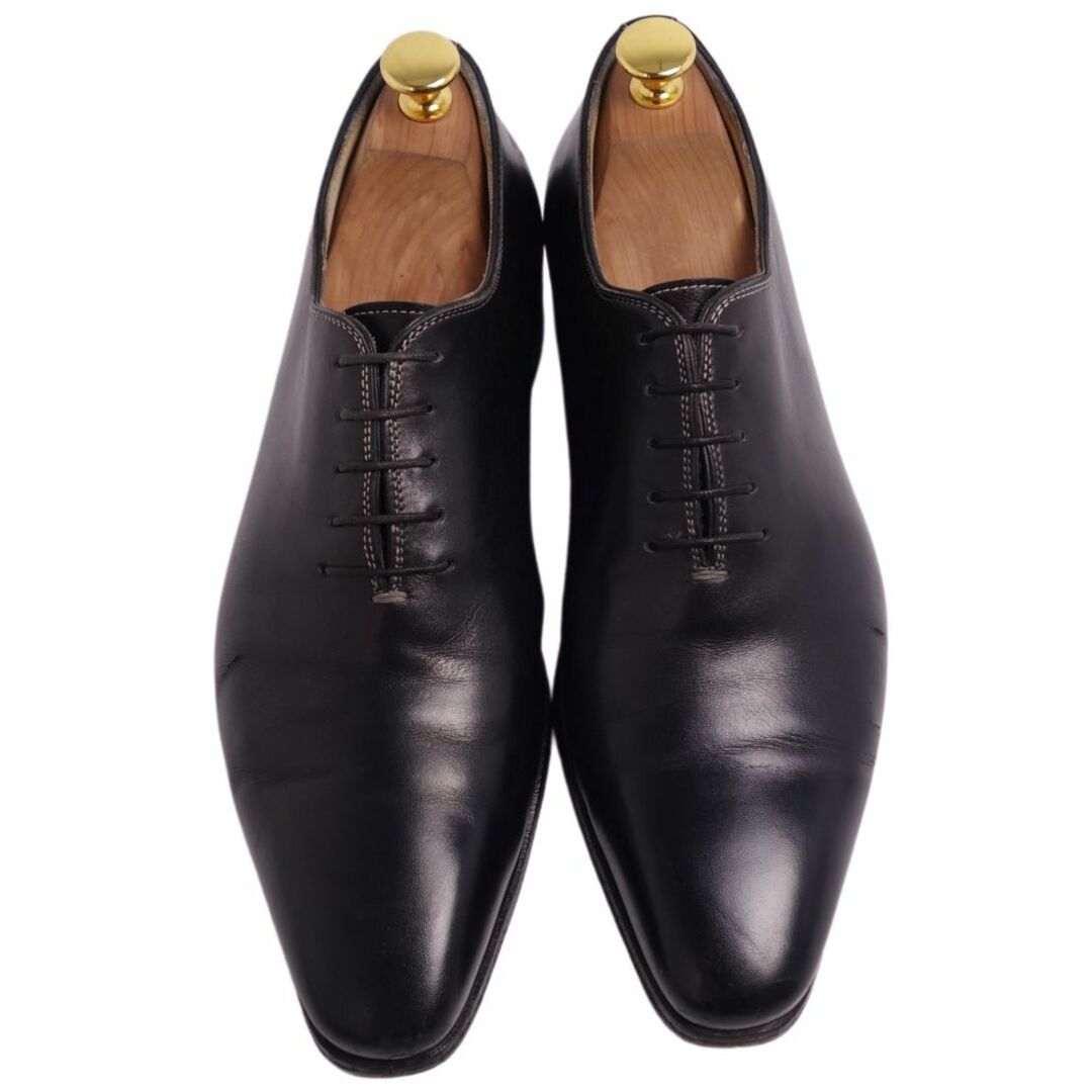 Santoni サントーニ レザーシューズ ビジネスシューズ オックスフォード カーフレザー 革靴 メンズ 5(24.2cm相当) ブラック メンズの靴/シューズ(ドレス/ビジネス)の商品写真