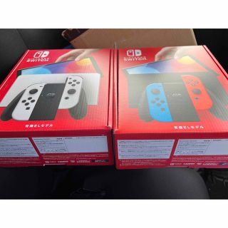 NintendoSwitch有機EL 2台セット　新品未使用(家庭用ゲーム機本体)