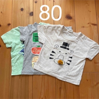 カーターズ(carter's)の☆80サイズ半袖Tシャツ3枚セット☆カーターズ(Ｔシャツ)