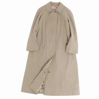 バーバリー(BURBERRY)の美品 Vintage バーバリー Burberrys コート ステンカラーコート バルマカーンコート コットン100％ アウター レディース M ベージュカーキ(その他)