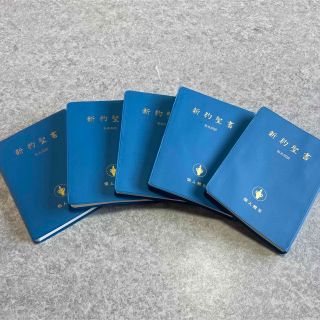 【新品】新共同訳　新約聖書　5冊　キリスト(人文/社会)