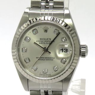 ロレックス(ROLEX)のROLEX デイトジャスト 10PD 自動巻き SS WG コンビ(腕時計(アナログ))