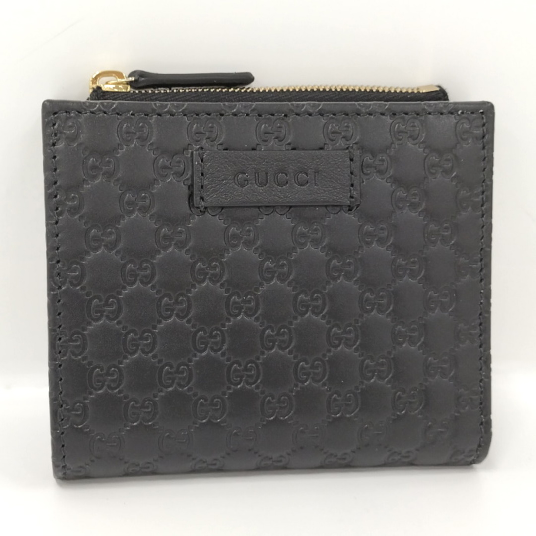 ◇ 【美品】GUCCI /グッチ シマ 長財布 レザー 黒-