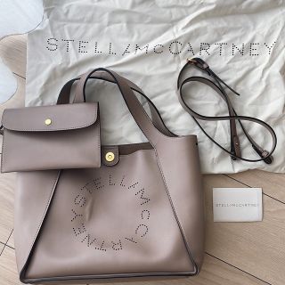 ステラマッカートニー(Stella McCartney)の【ステラマッカートニー】トートバッグ　グレーベージュ(トートバッグ)