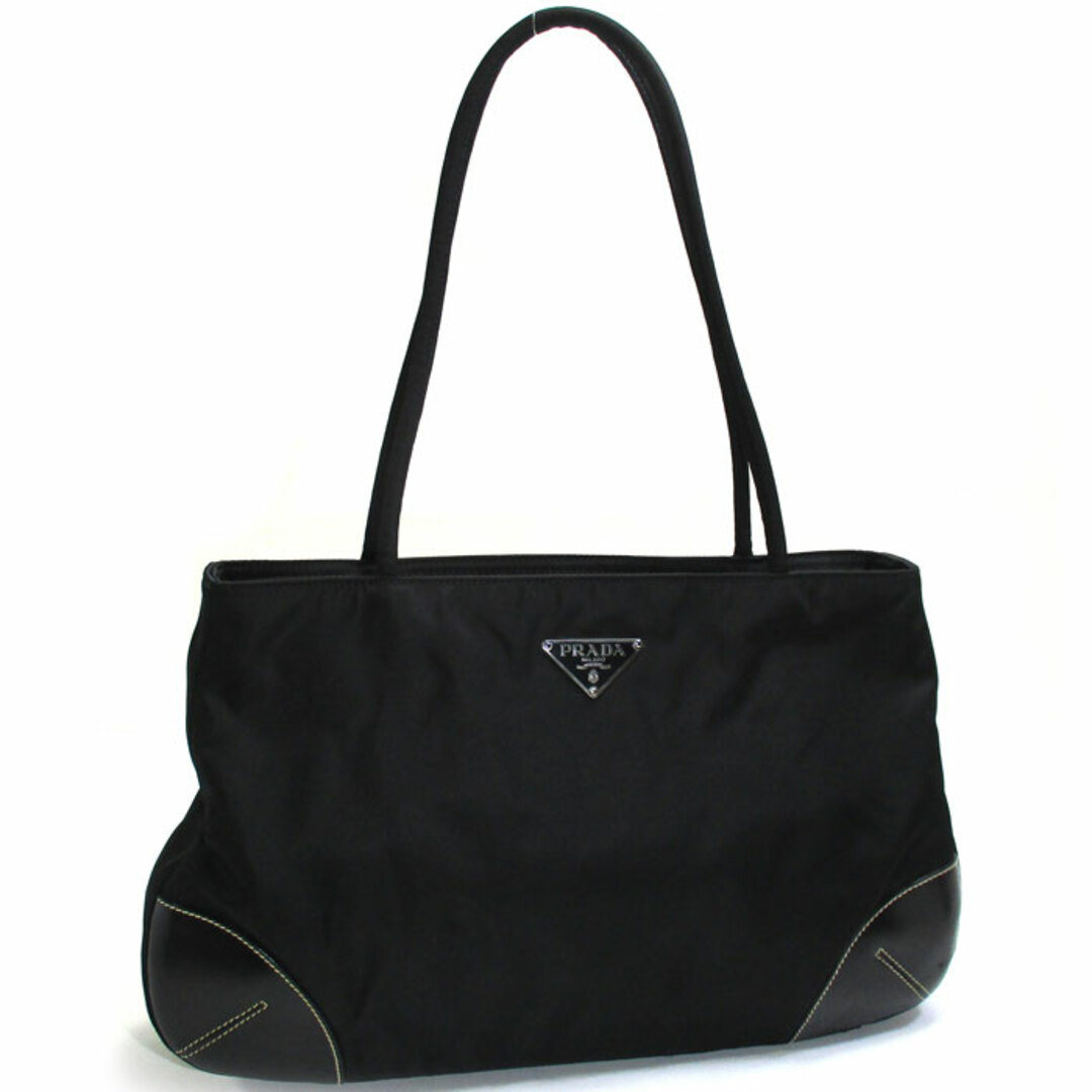 PRADA - PRADA ショルダーバッグ トートバッグ ナイロン レザー NERO
