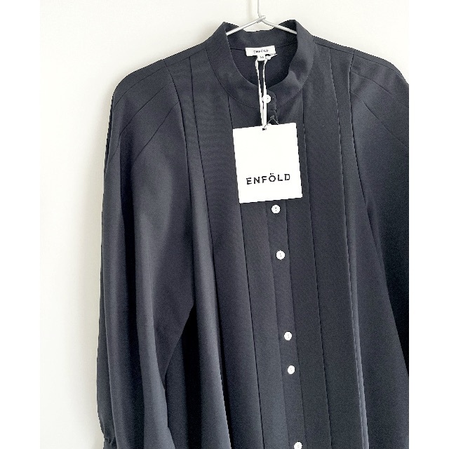 新品 ENFOLD 23SS サーキュラーシャツドレス 6