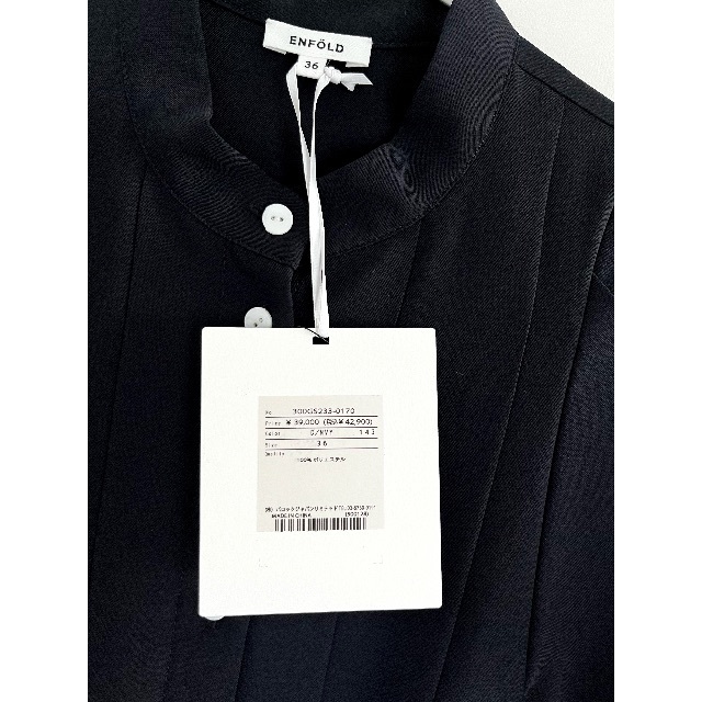 新品 ENFOLD 23SS サーキュラーシャツドレス 7