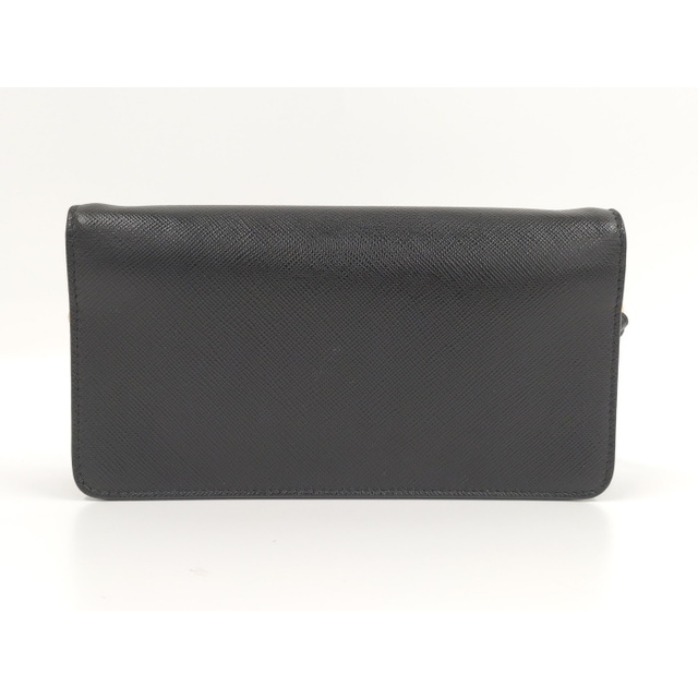 PRADA - PRADA サフィアーノ チェーンウォレット 長財布 レザー PRADA - PRADA サフィアーノ チェーンウォレット 長財布 レザー