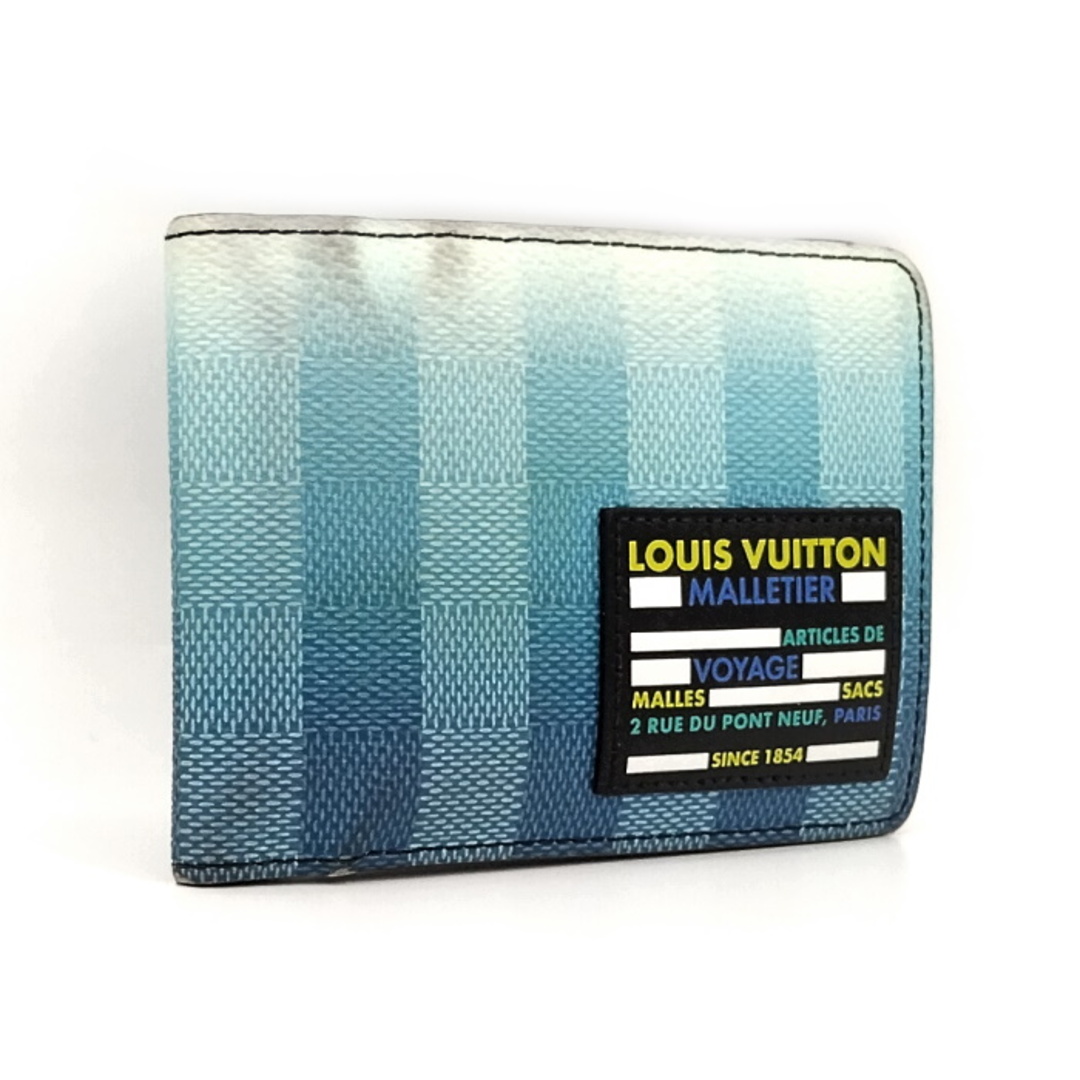 LOUIS VUITTON(ルイヴィトン)のLOUIS VUITTON ポルトフォイユ ミュルティプル 二つ折り財布 ダミエ メンズのファッション小物(長財布)の商品写真