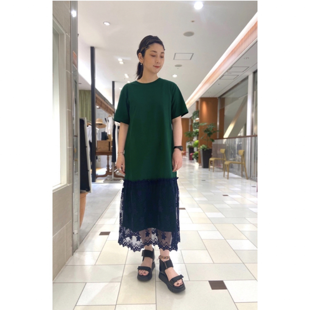 MUVEIL - 週末SALE✿︎ミュベール ブドウレースワンピース 35200円の