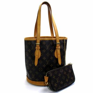 ルイヴィトン(LOUIS VUITTON)のLOUIS VUITTON バケットPM バケツ型 トートバッグ モノグラム(トートバッグ)