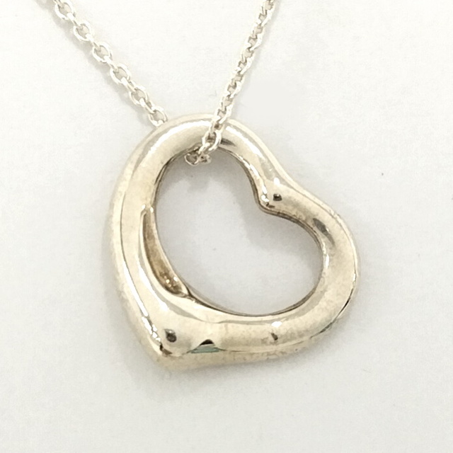 TIFFANY&Co. オープンハート ネックレス SV925 シルバー-