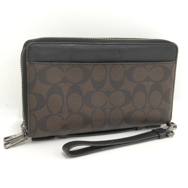 COACH - COACH ダブルジップ トラベルオーガナイザー 長財布