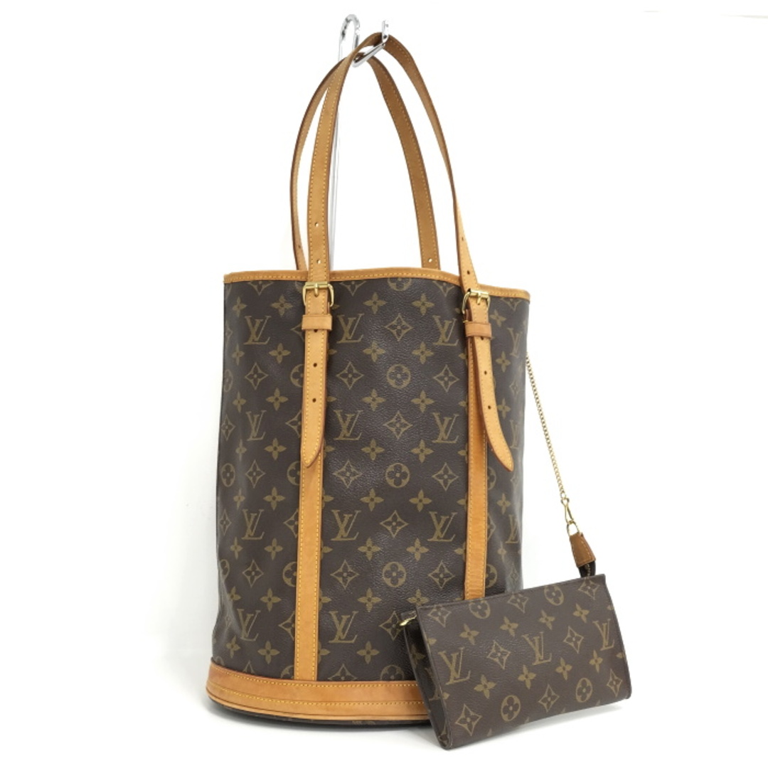 LOUIS VUITTON バケットGM ショルダーバッグ バケツ型 モノグラム