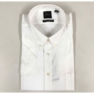 コストコ(コストコ)の新品 2XL ★ コストコ OXFORD メンズ 半袖シャツ ストレッチ 白(シャツ)