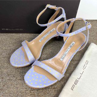 直営店に限定 PELLICO サンダル ミュール 23.5 レディース ローヒール