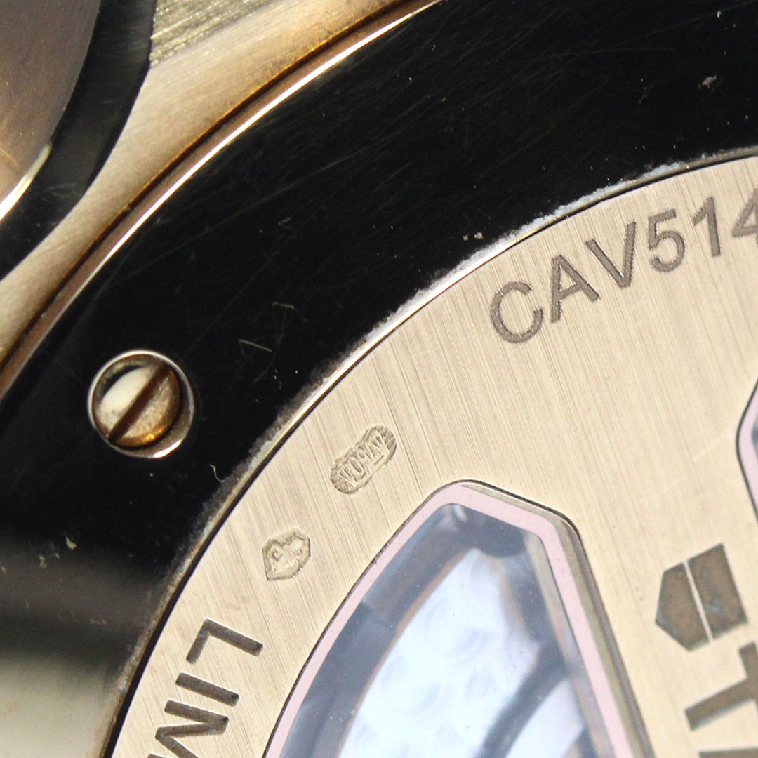 TAG Heuer(タグホイヤー)のタグホイヤー TAG HEUER CAV514B グランドカレラ クロノRS キャリバー17 K18PG 自動巻き メンズ _745760【ev10】 メンズの時計(腕時計(アナログ))の商品写真