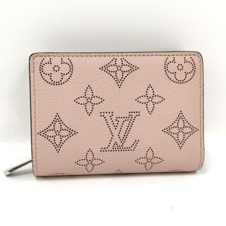 ルイヴィトン(LOUIS VUITTON)のLOUIS VUITTON ポルトフォイユ クレア 二つ折り財布 マヒナ レザー(財布)