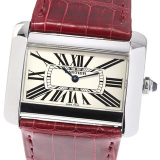 カルティエ(Cartier)のカルティエ CARTIER W6300655 タンクディバンLM クォーツ メンズ _744881【ev15】(腕時計(アナログ))