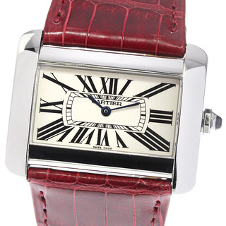 カルティエ(Cartier)のカルティエ CARTIER W6300655 タンクディバンLM クォーツ メンズ _744881(腕時計(アナログ))