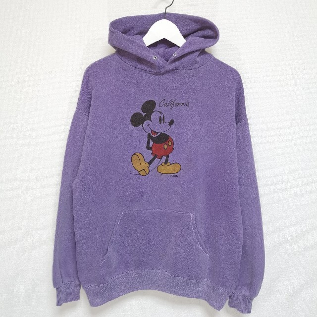 XL 80s ミッキーマウス MICKEY スウェット パーカー USA製