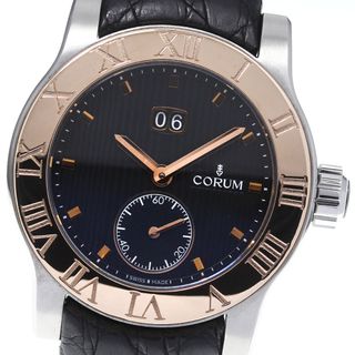 コルム(CORUM)のコルム CORUM 02.0013 ロムルス ラージデイト PGベゼル スモールセコンド 自動巻き メンズ 美品 _745904【ev10】(腕時計(アナログ))