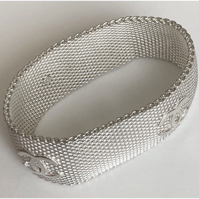 CHANEL - 未使用!シャネル ヴィンテージ メッシュ バングルの通販 by
