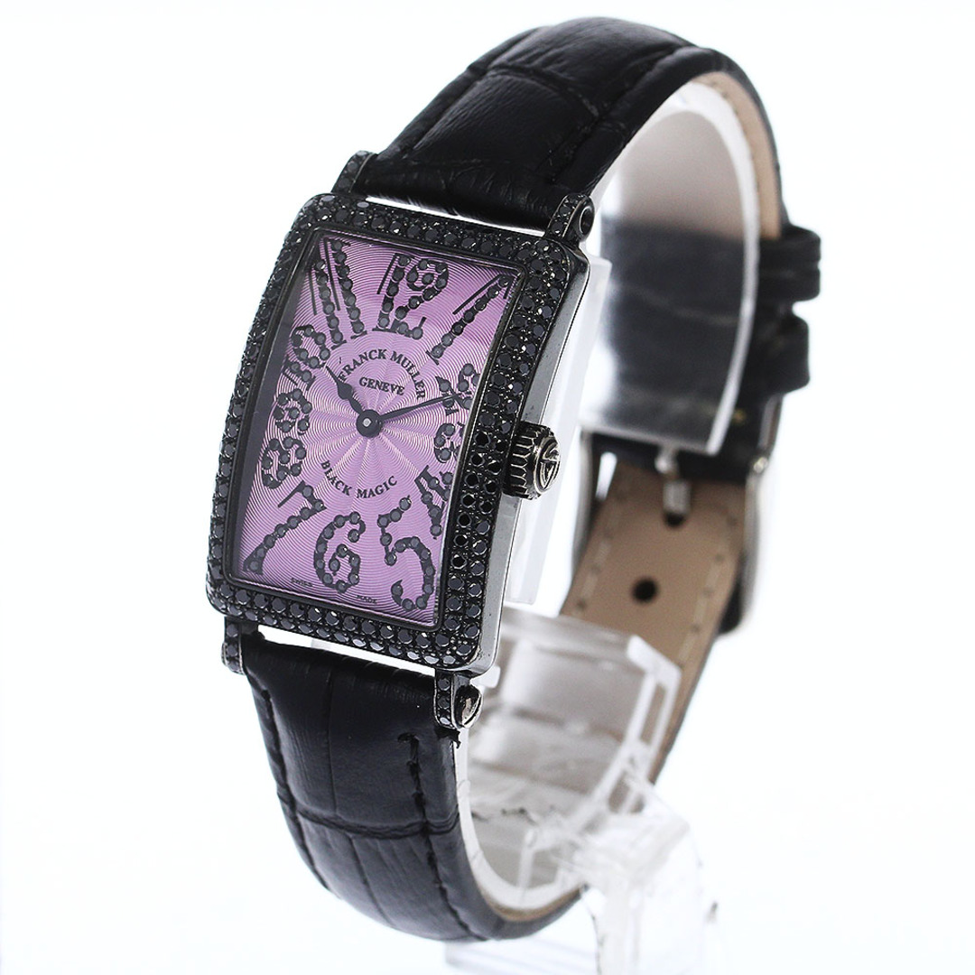 FRANCK MULLER(フランクミュラー)のフランクミュラー FRANCK MULLER 902QZD ロングアイランド K18WG ダイヤベゼル クォーツ レディース _742190 レディースのファッション小物(腕時計)の商品写真