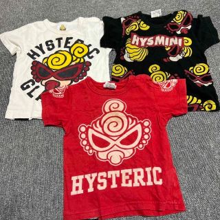 ヒステリックミニ(HYSTERIC MINI)のヒスミニ  80 Tシャツ3枚セット(Ｔシャツ)