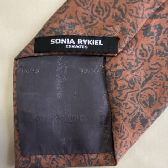 RYKIEL HOMME(リキエルオム)のブランドネクタイ　リキエル　オレンジ系 メンズのファッション小物(ネクタイ)の商品写真