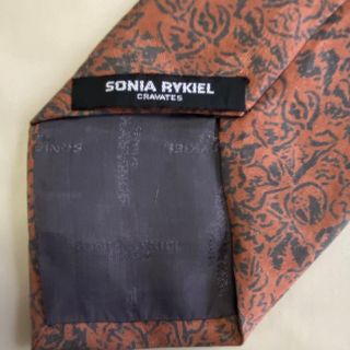 リキエルオム(RYKIEL HOMME)のブランドネクタイ　リキエル　オレンジ系(ネクタイ)