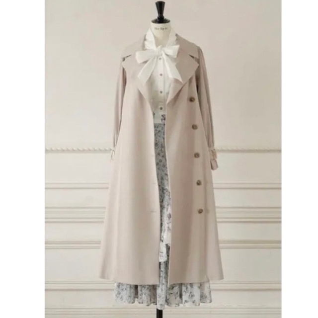 Belted Dress Trench Coat