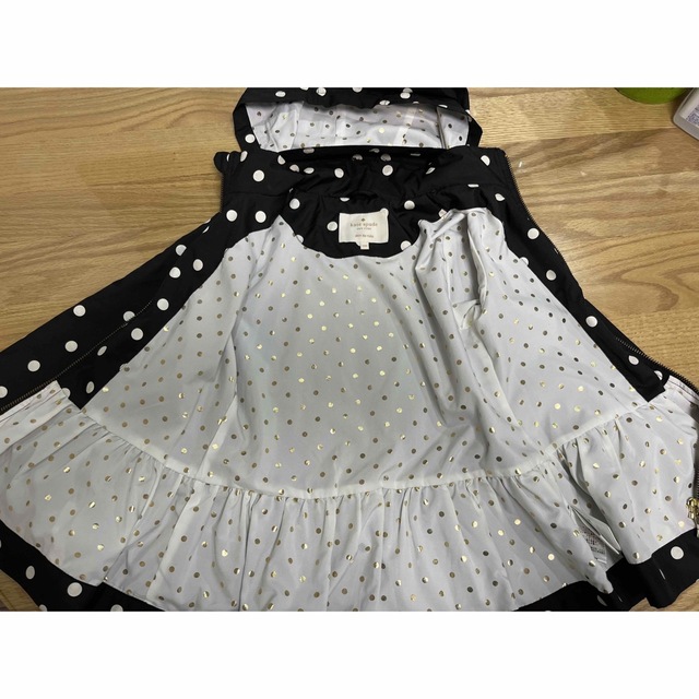 kate spade new york(ケイトスペードニューヨーク)のケイトスペード　コート　120 キッズ/ベビー/マタニティのキッズ服女の子用(90cm~)(コート)の商品写真