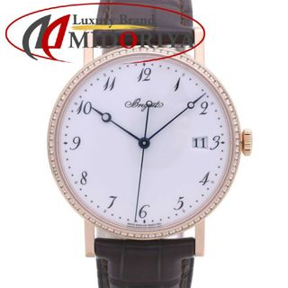 ブレゲ(Breguet)のブレゲ Breguet クラシック シリシオン ベゼルダイヤモンド 5178BR/29/9V6/D000 750PG【磨き済/'15年購入】 K18PG ピンクゴールド × アリゲーター  メンズ / 38900【中古】【腕時計】(腕時計(アナログ))