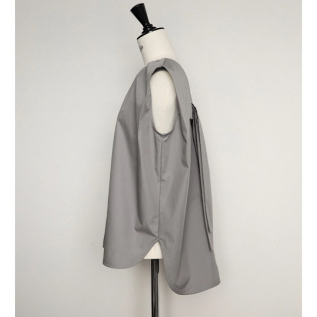 新品♡ジプソフィア セットアップ♡グレー リボンブラウス リラクシー