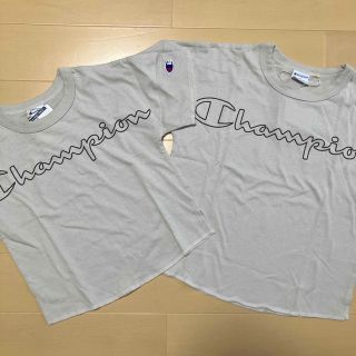 チャンピオン(Champion)のチャンピオン　breeze アイボリー　半袖　Tシャツ　おそろい　120 100(Tシャツ/カットソー)