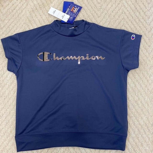 Champion(チャンピオン)のik様専用　新品　Champion ゴルフウェア　モックネックシャツ スポーツ/アウトドアのゴルフ(ウエア)の商品写真