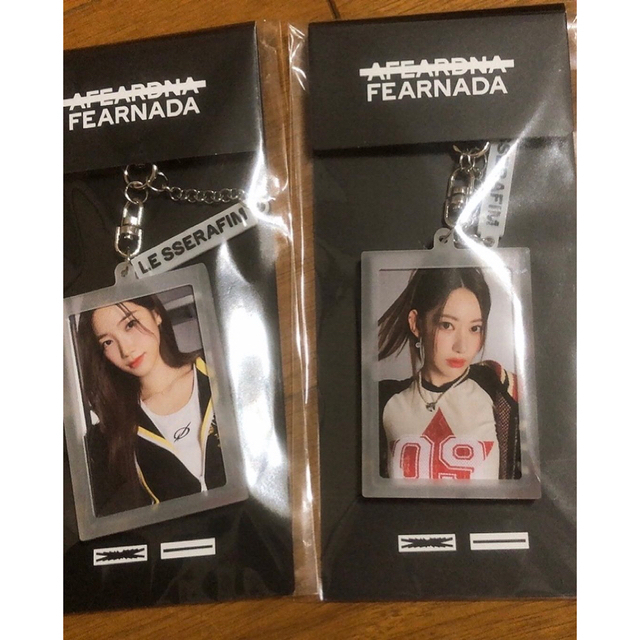 LESSERAFIM FEARNADA カズハセットキーリング・フォトカード