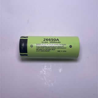 5000Mah 26650A リチウムイオン電池(バッテリー/充電器)