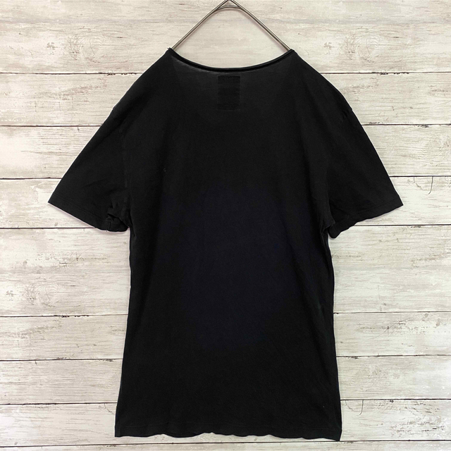 ZARA(ザラ)のZARA ザラ　Deluxe Cotton トップス tシャツ 半袖 M 黒 夏 メンズのトップス(Tシャツ/カットソー(半袖/袖なし))の商品写真