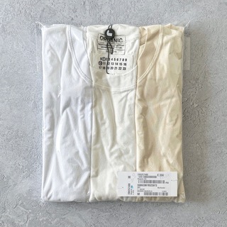 メゾンマルジェラ パックTシャツ ホワイト 白 M 3枚セット SHIRT-