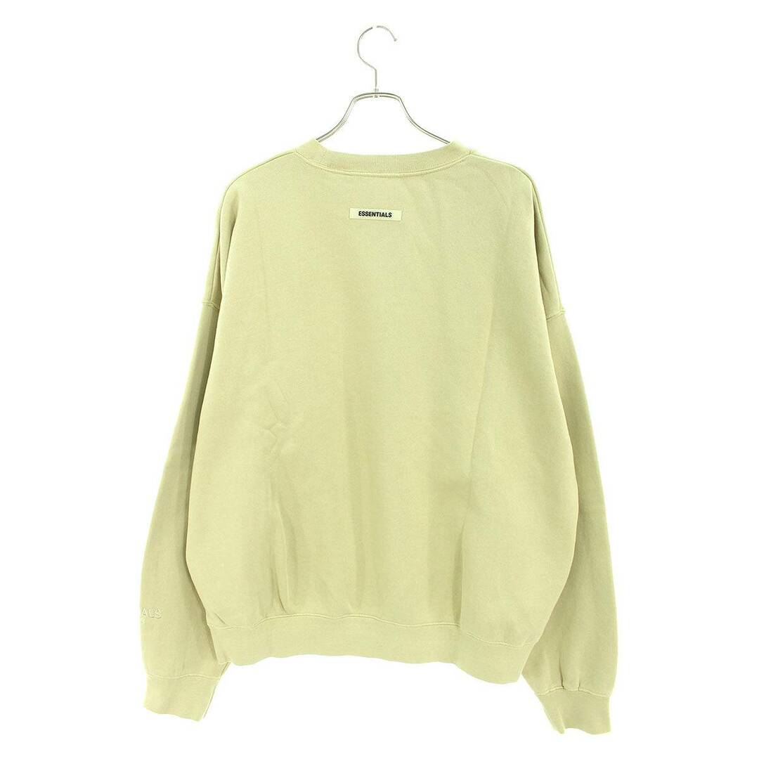 フォグ  ESSENTIALS RELAXED CREWNECK OFF BLACK ロゴクルーネックスウェット メンズ M