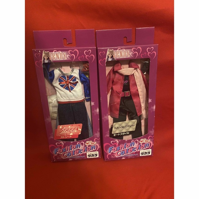 Takara Tomy(タカラトミー)のリカちゃん人形　ジェニー　ファッションコレクション モードスタイル　洋服セット キッズ/ベビー/マタニティのおもちゃ(ぬいぐるみ/人形)の商品写真