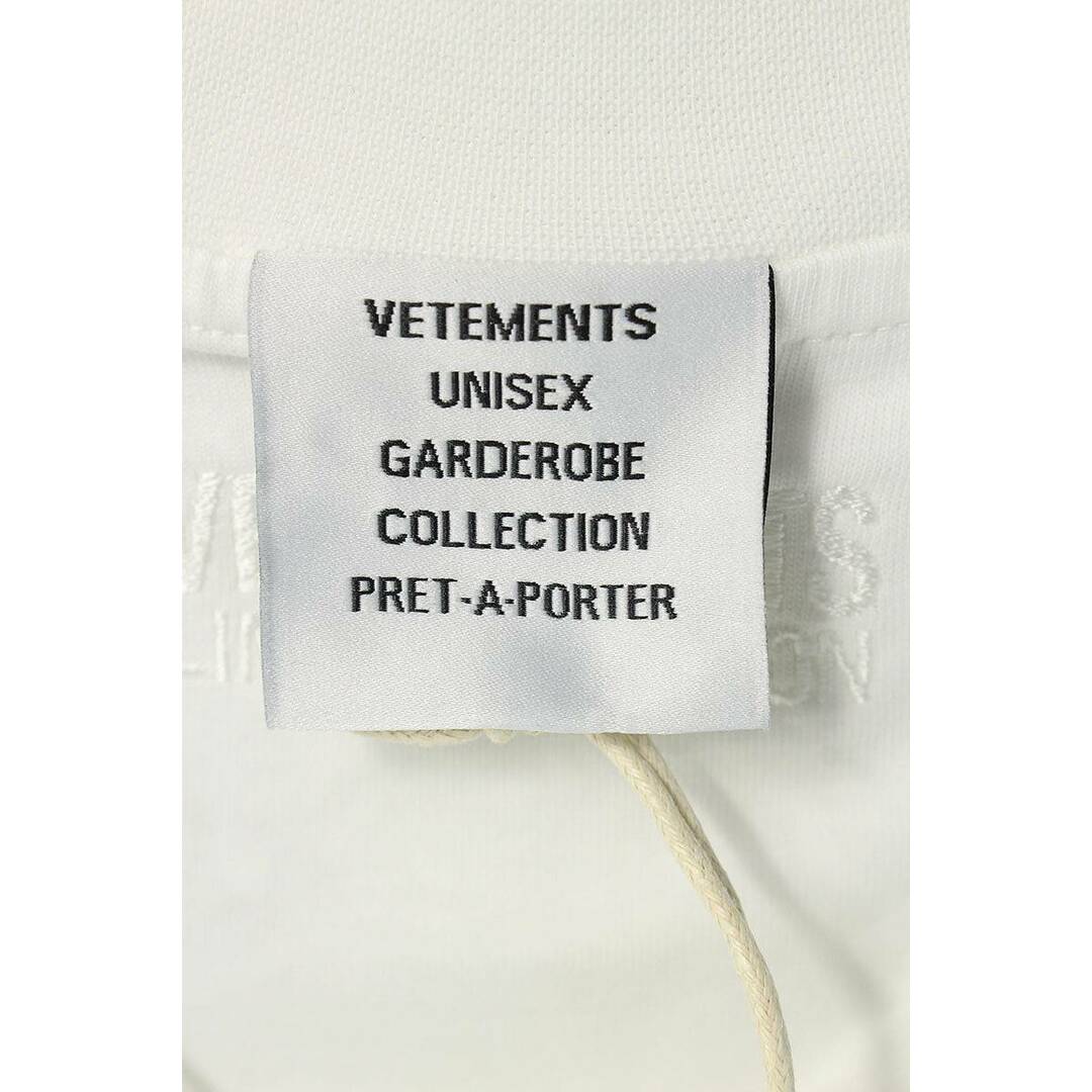 VETEMENTS(ヴェトモン)のヴェトモン  23SS  UE63TR660W1 インサイドアウトTシャツ メンズ S メンズのトップス(Tシャツ/カットソー(半袖/袖なし))の商品写真
