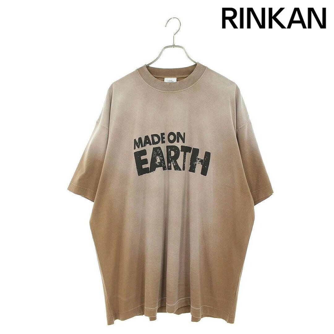 ヴェトモン  23SS  UE63TR690X MADEONEARTHグラデーションTシャツ メンズ M